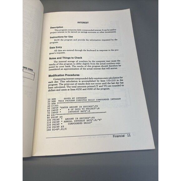 commodore 64 programs for the home Charles D. sternberg Vintage Book 1983 - Picture 6 of 8